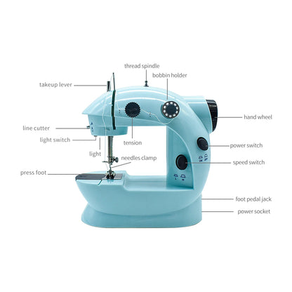 Mini Machine à Coudre Portable Booksew