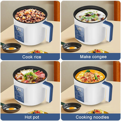Cuiseur à Riz Électrique Multifonction Compact Double Couche