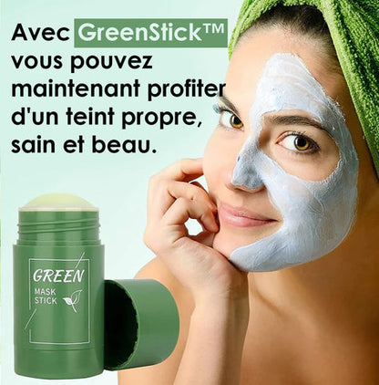 Masque Stick Purifiant au Thé Vert - Pour une Peau Nette et Sans Imperfections