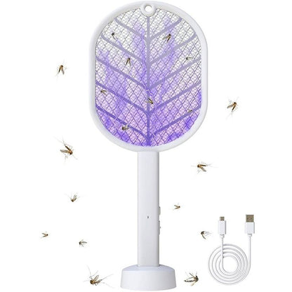 Raquette Anti-Moustique Électrique Rechargeable Haute Performance